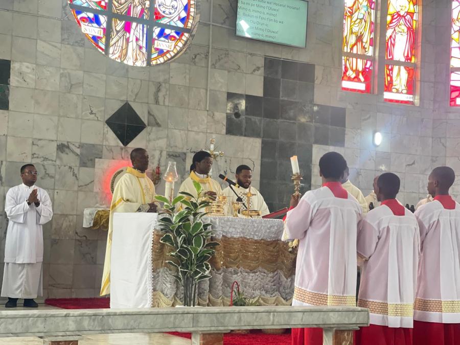 First Thanksgiving Mass