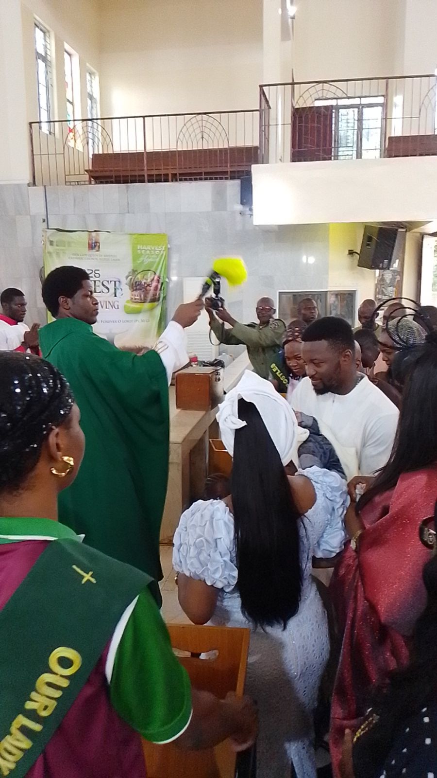 Thanksgiving Mass at  Ilupeju 