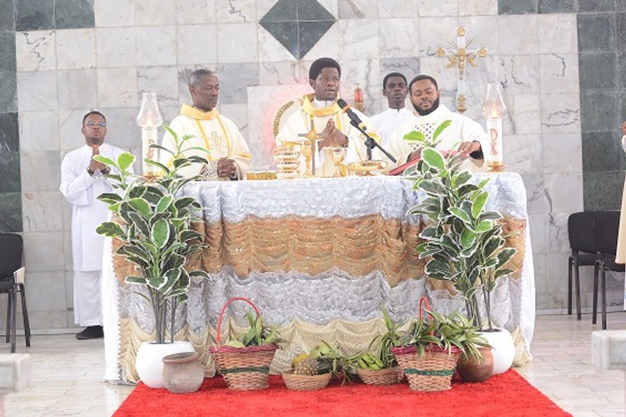 First Thanksgiving Mass