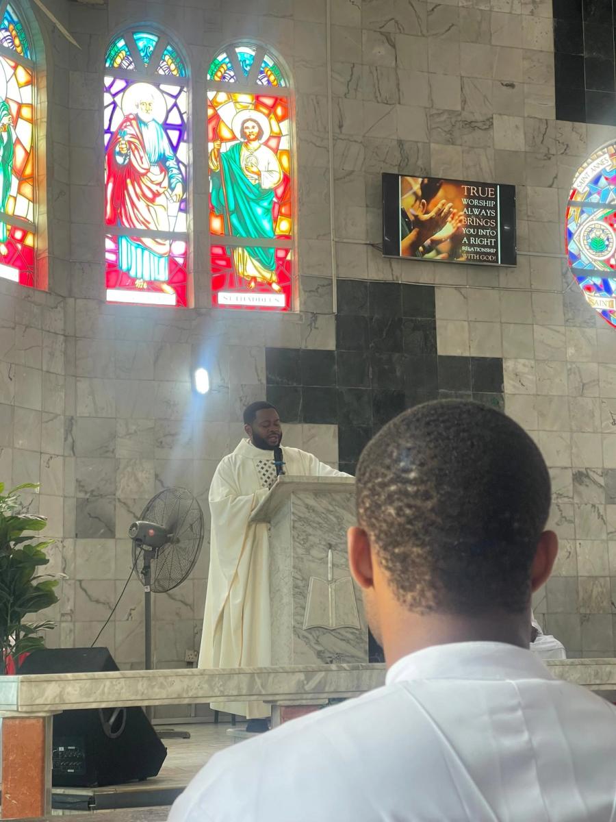 First Thanksgiving Mass
