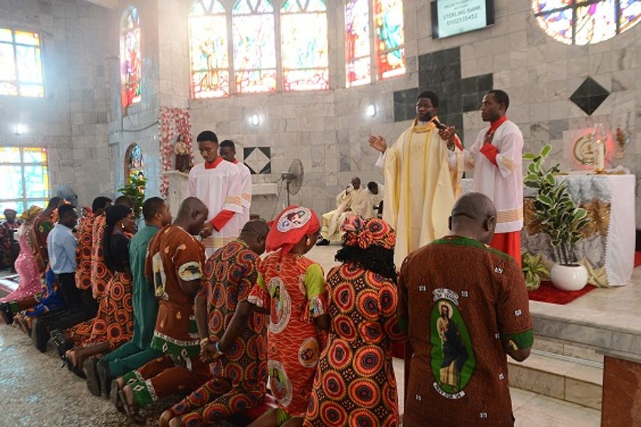 First Thanksgiving Mass