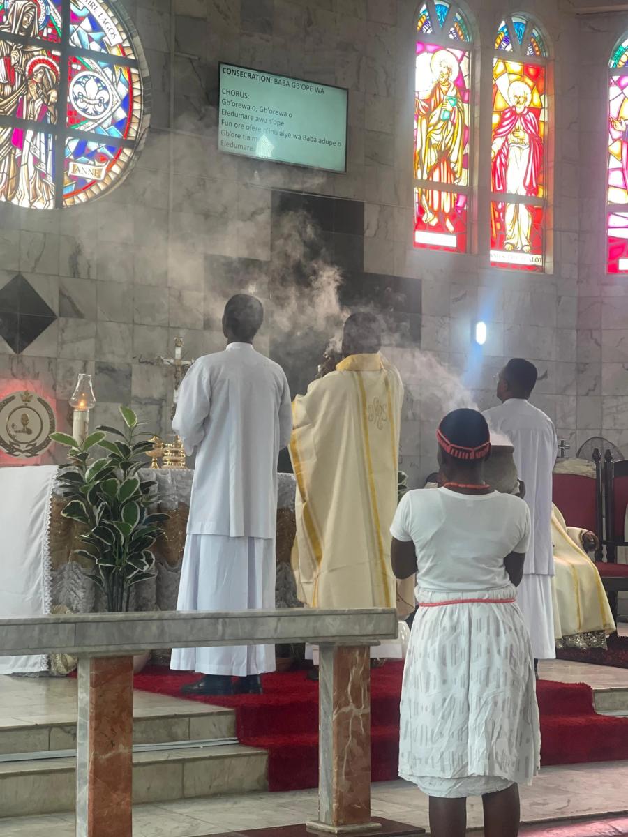 First Thanksgiving Mass