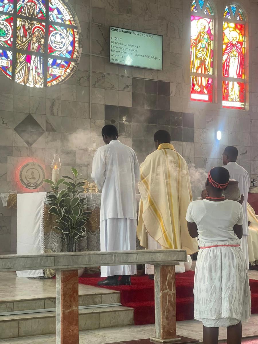 First Thanksgiving Mass