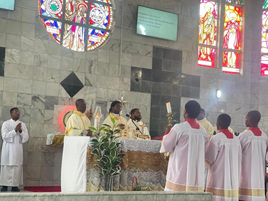 First Thanksgiving Mass