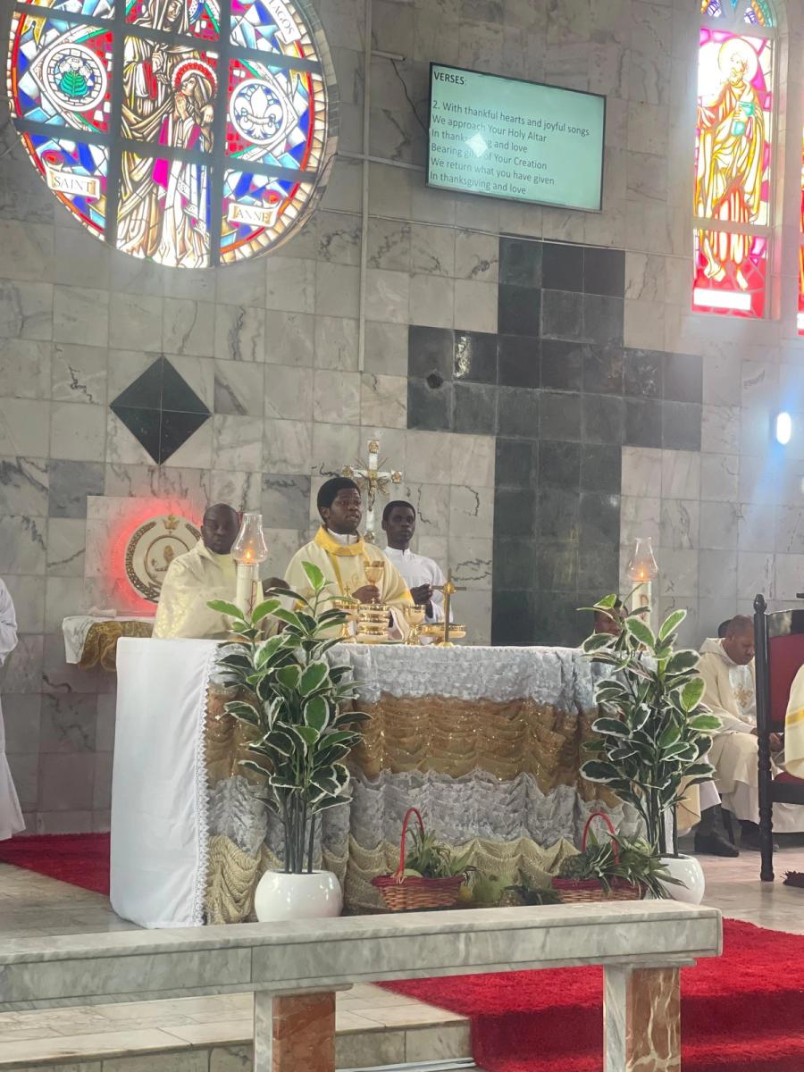 First Thanksgiving Mass