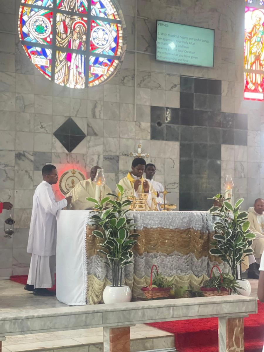 First Thanksgiving Mass