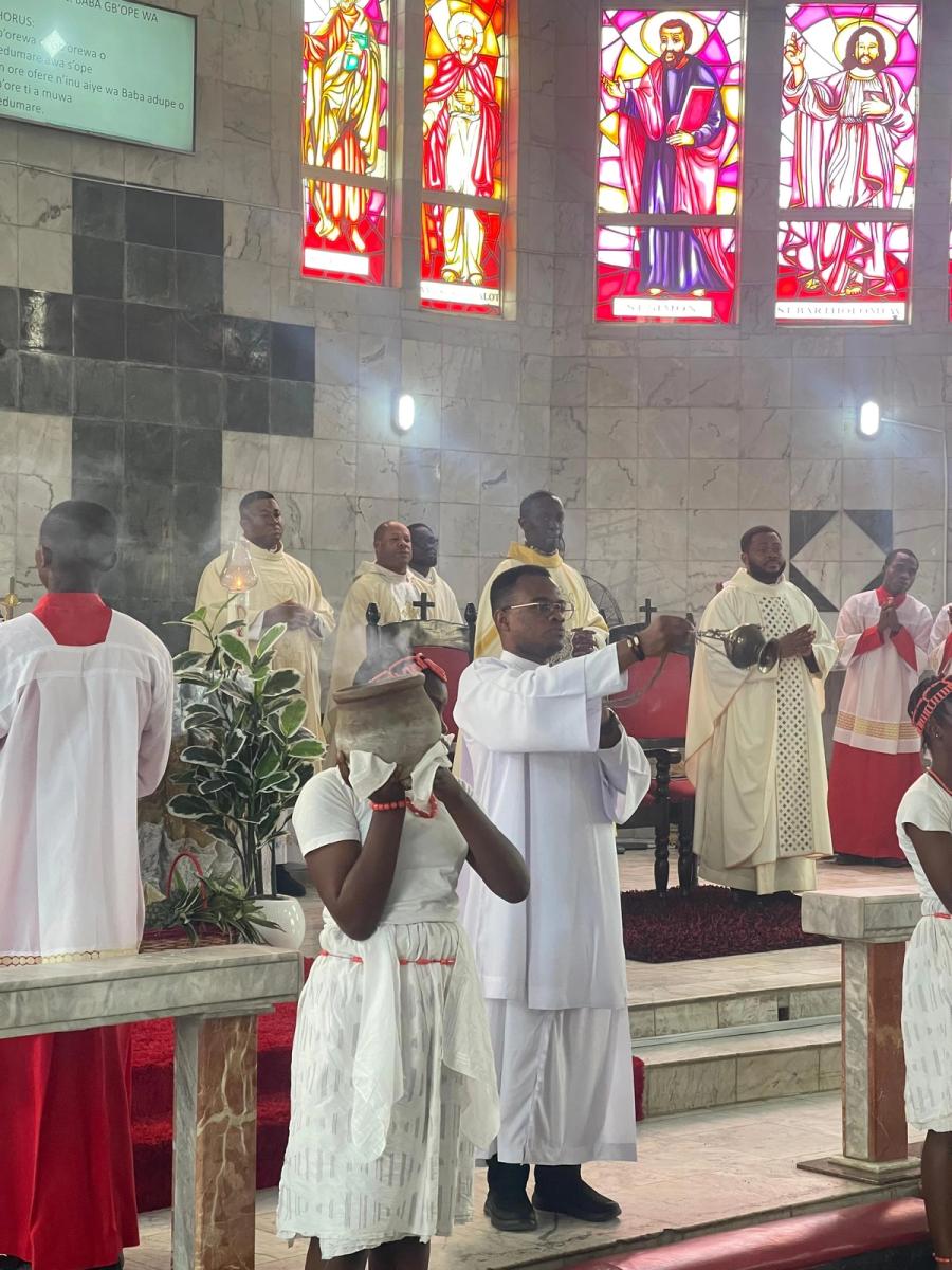 First Thanksgiving Mass