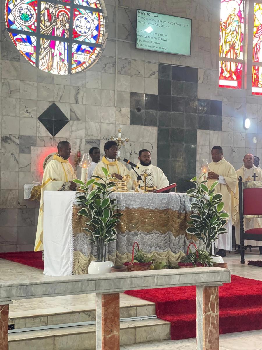 First Thanksgiving Mass