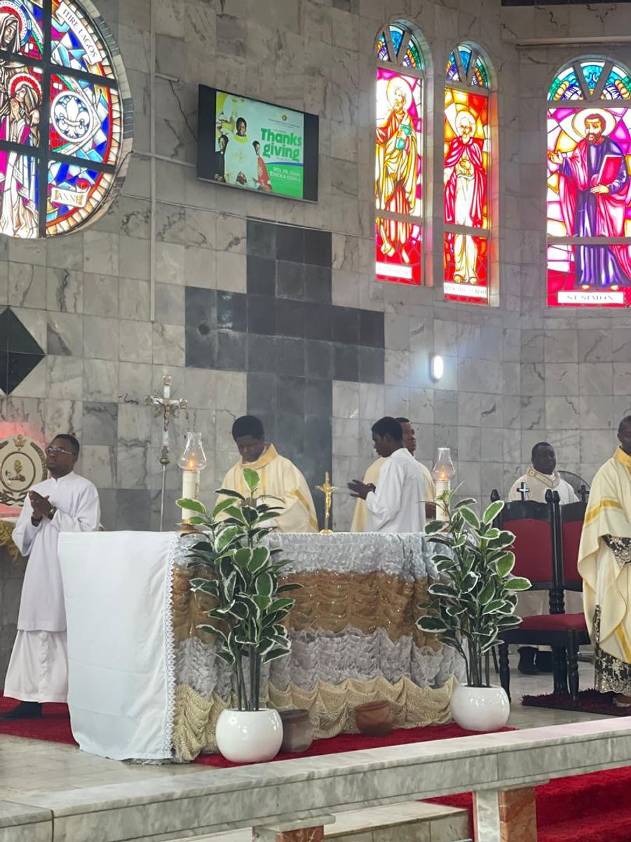 First Thanksgiving Mass