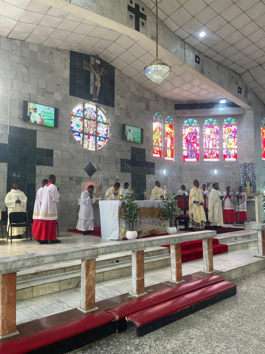First Thanksgiving Mass