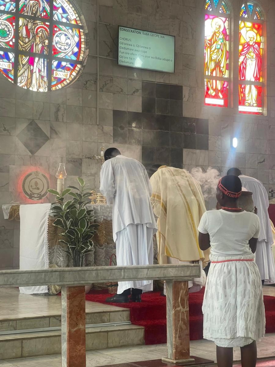 First Thanksgiving Mass