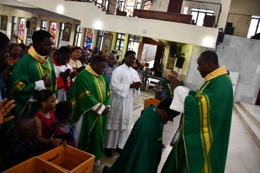 Thanksgiving Mass at  Ilupeju 