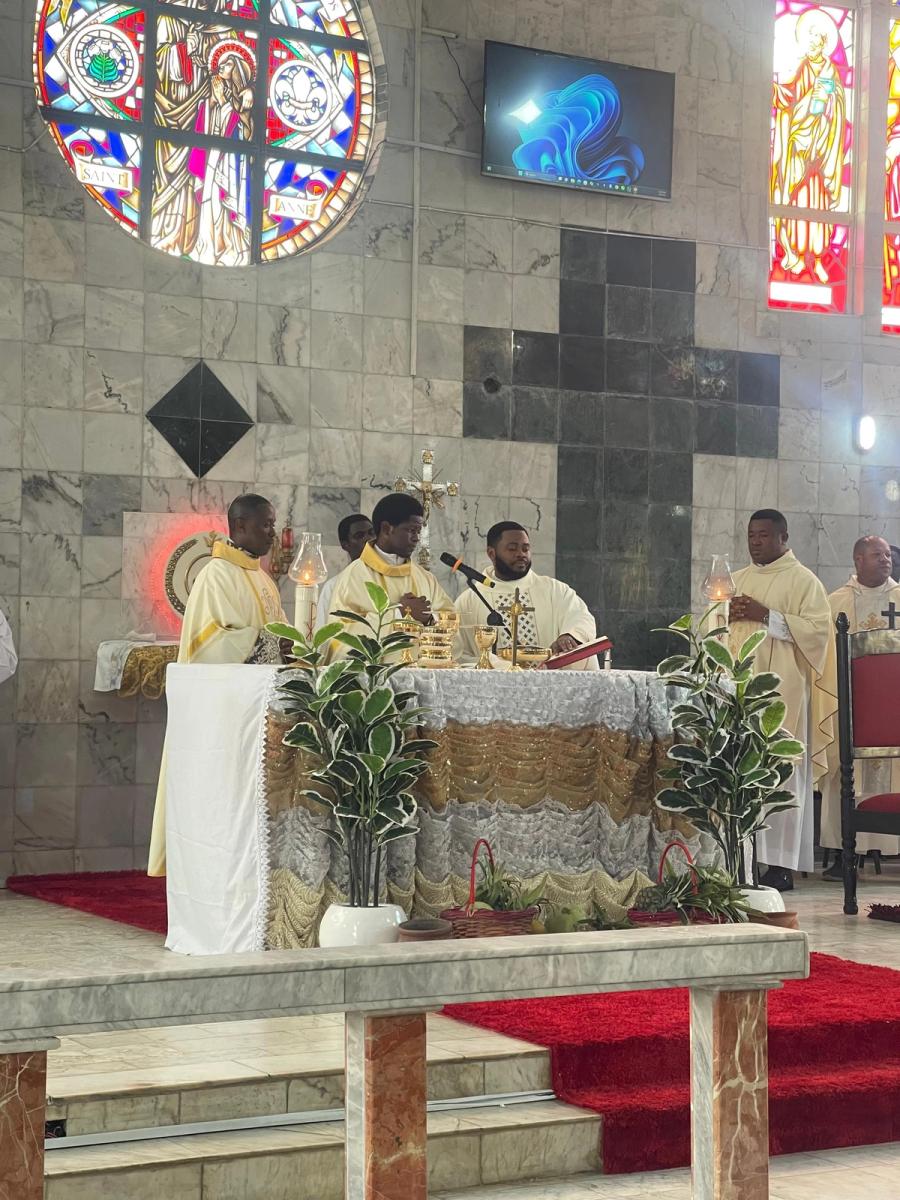 First Thanksgiving Mass