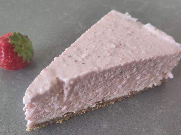 Aardbei roomtaart
