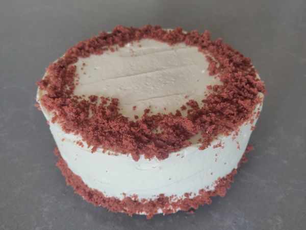 Red velvet taart