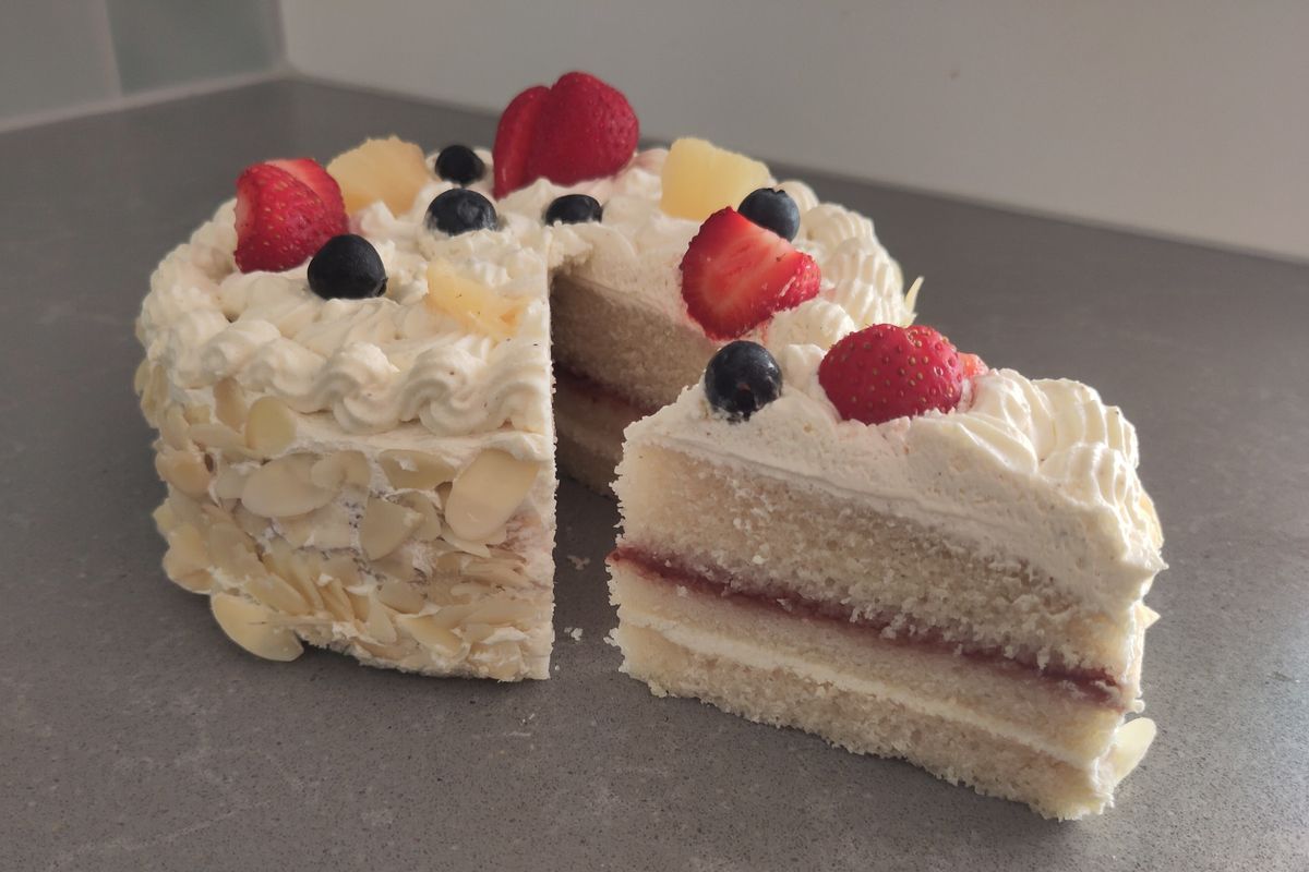 Vegan taart in Amersfoort — plantaardige slagroomtaart van The Happy Pine