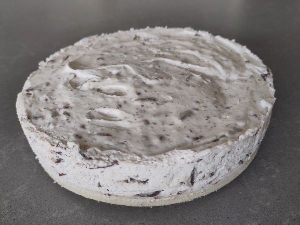 Stracciatella roomtaart