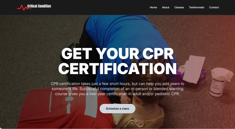 Critical Condition CPR Training