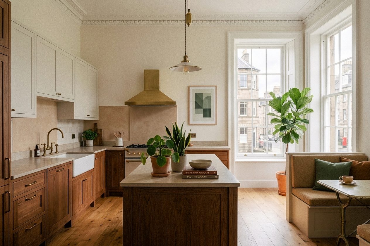 A well-presented kitchen in a managed property