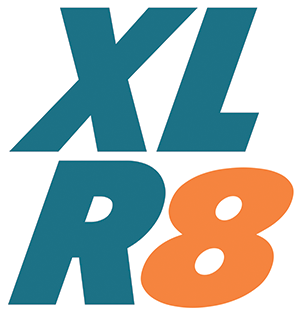 XLR8 logo