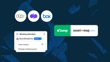 Screenshot of Jump’s new integrations and meeting controls