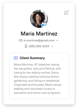 Client summary image