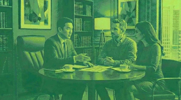 A financial advisor following the best practices that the best financial advisors follow with clients. 