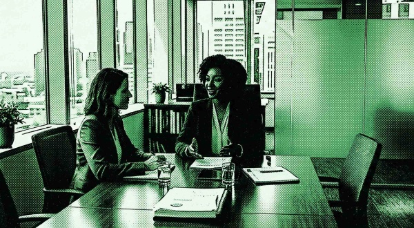 A financial advisor trying to retain a client during a transition.