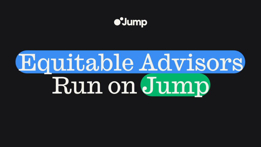 Equitable advisors run on Jump