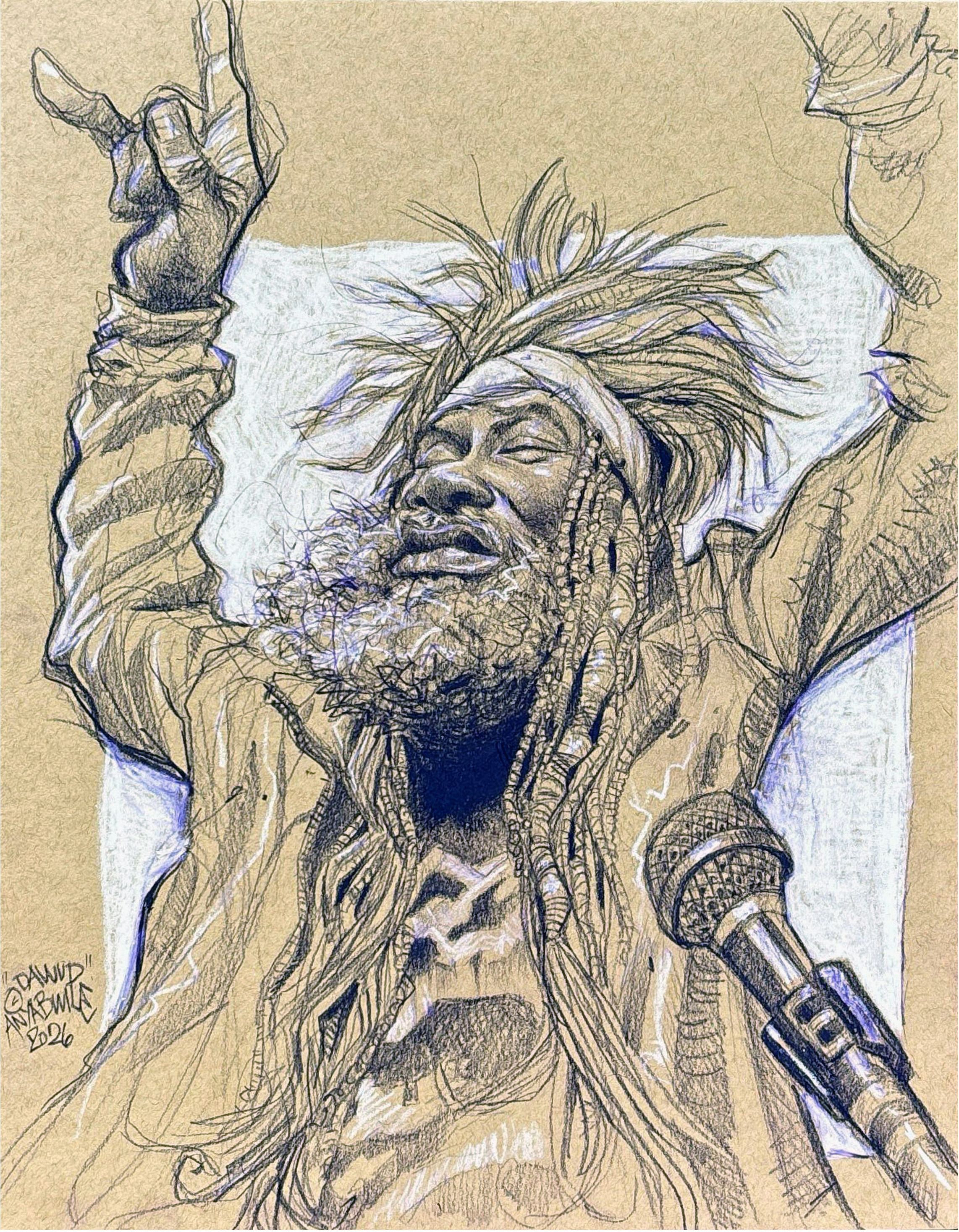 George Clinton – Limited Edition Print