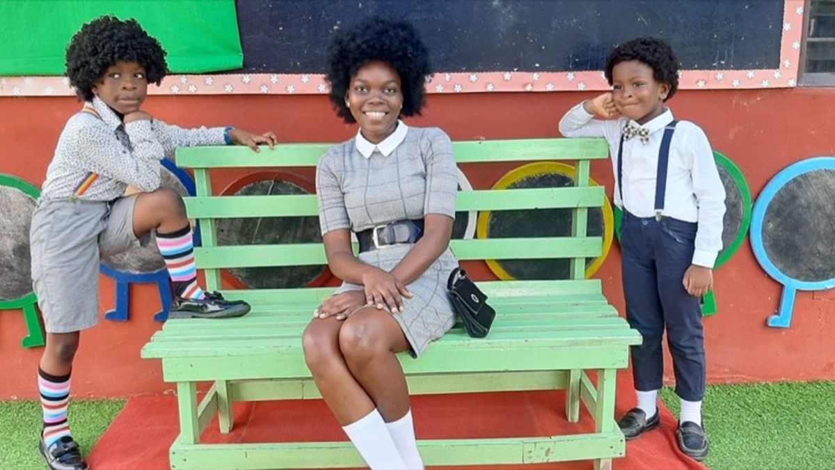 Meet Auntie Ama, our new teacher