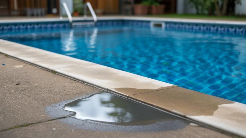 pool leak