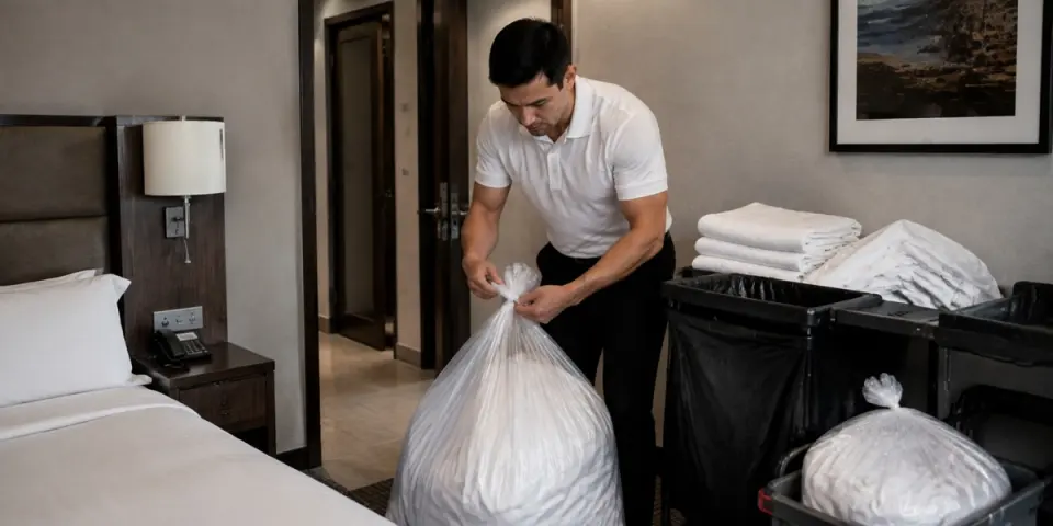man_packing_beddings