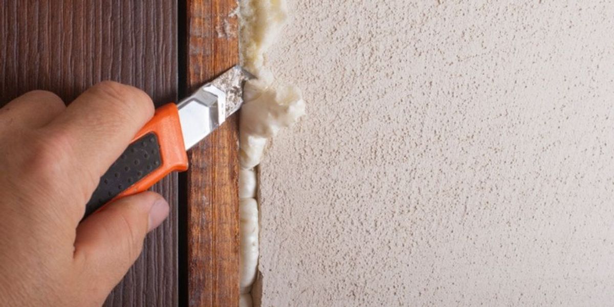 Gaps Around Windows and Doors Are the Usual Suspects