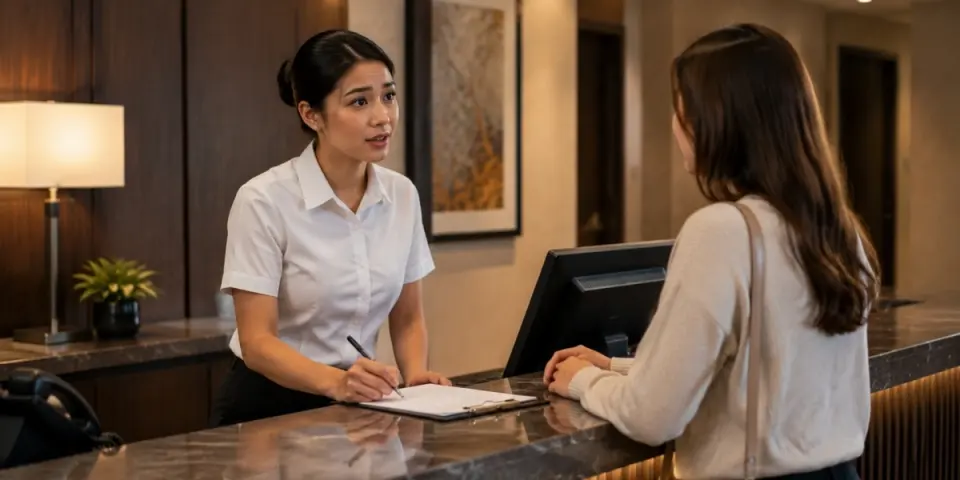 woman_in_a_hotel_reception_writing