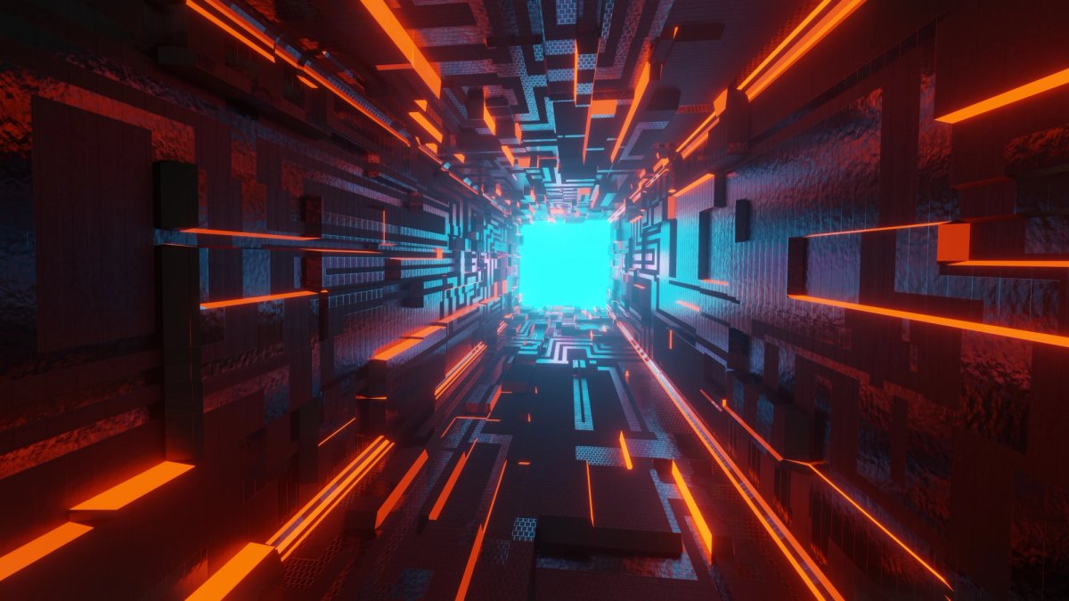 futuristic building