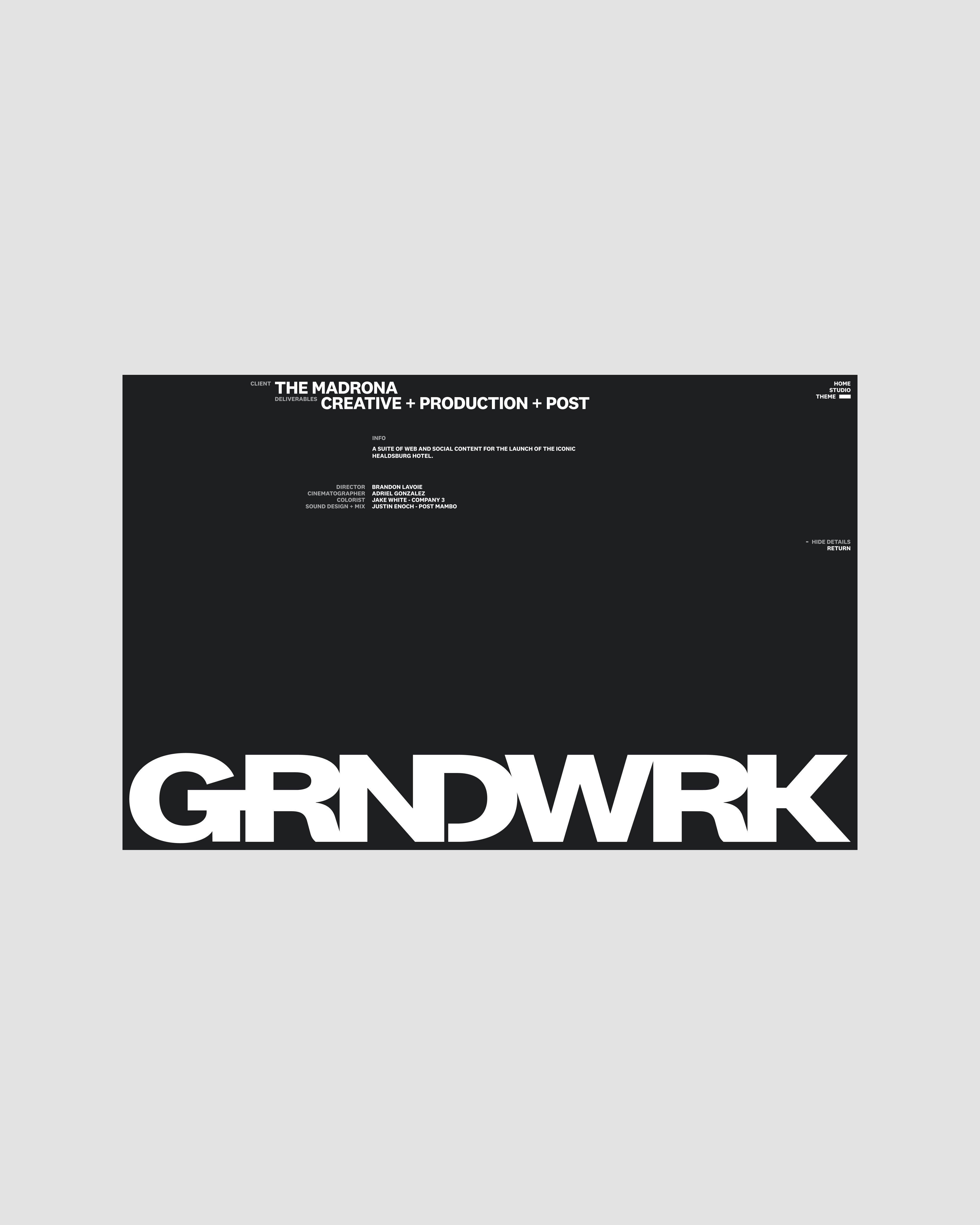 GRNDWRK STUDIO