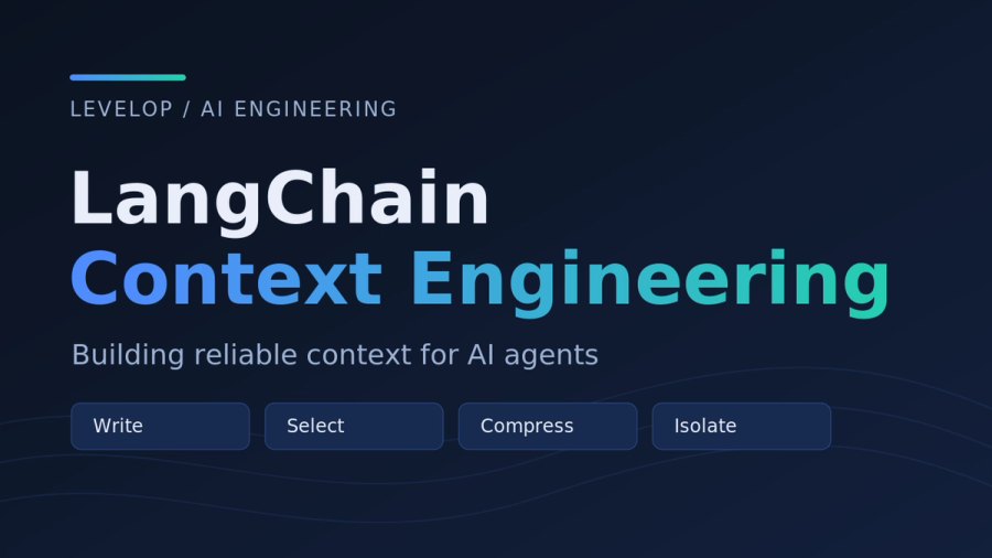 LangChain context engineering for AI agents cover