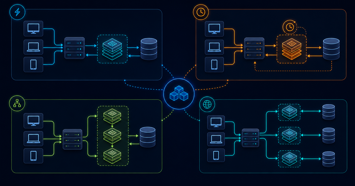 Four caching strategies for system design