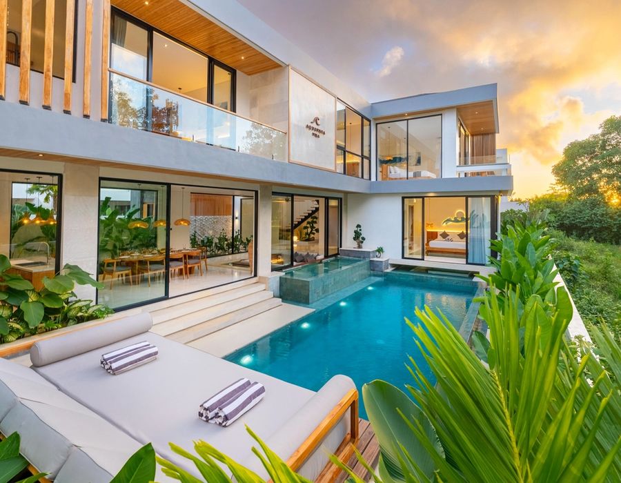 Aqua Vista villa exterior