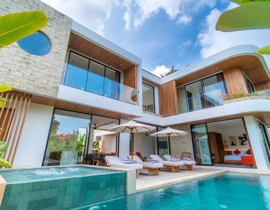 Art villa exterior