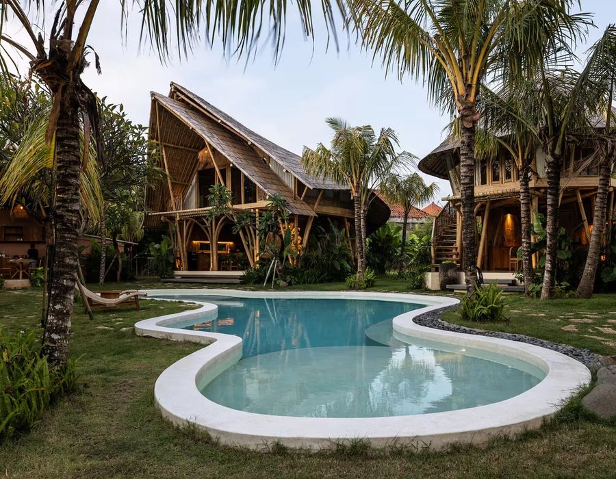 Casas Bambu villa exterior
