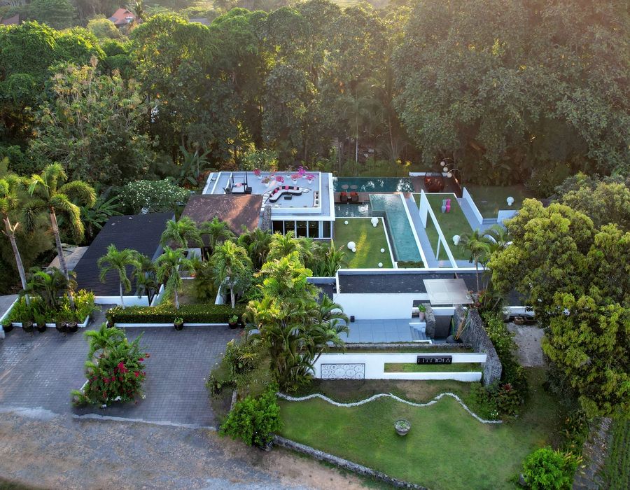 Utopia villa exterior