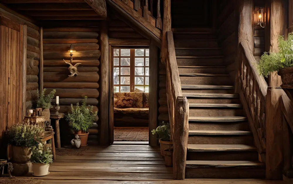 บันไดบ้านคอทเทจ