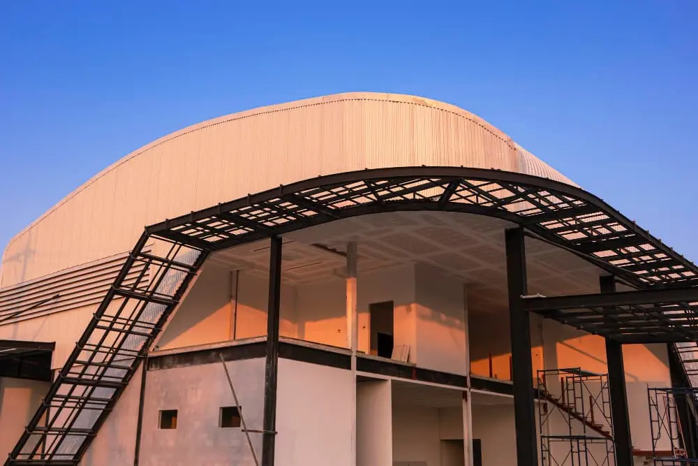 หลังคาทรงโค้ง