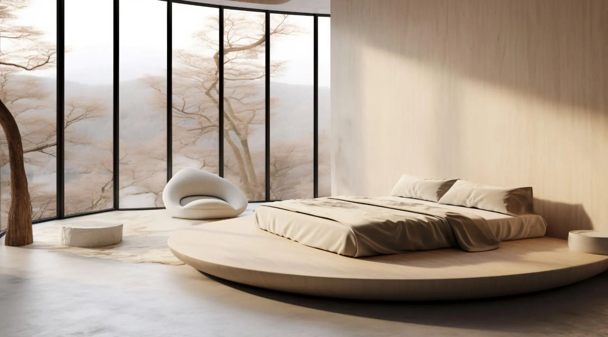 bedroom-flooring-muji-style วัสดุปูพื้นภายใน