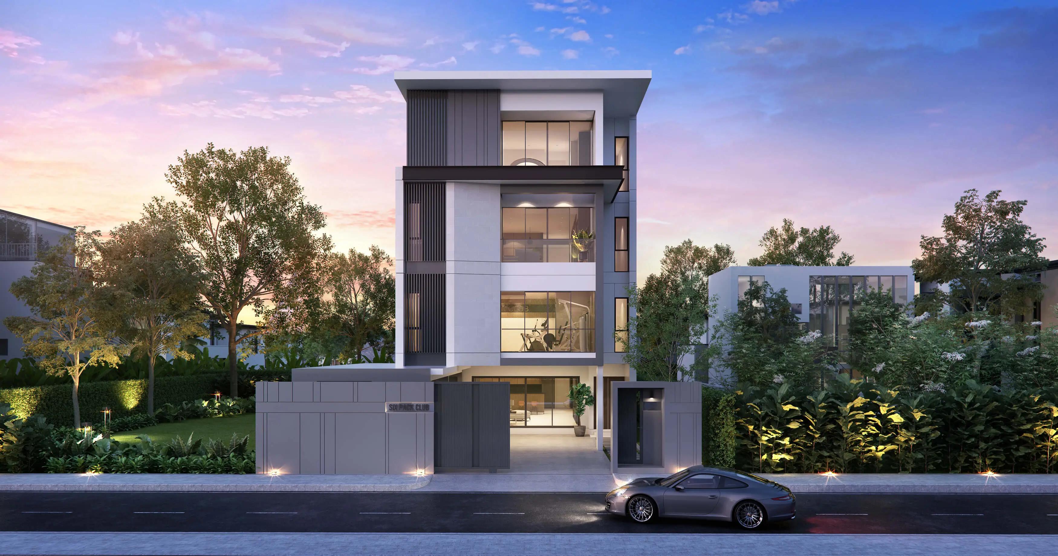 บ้าน 4 ชั้น