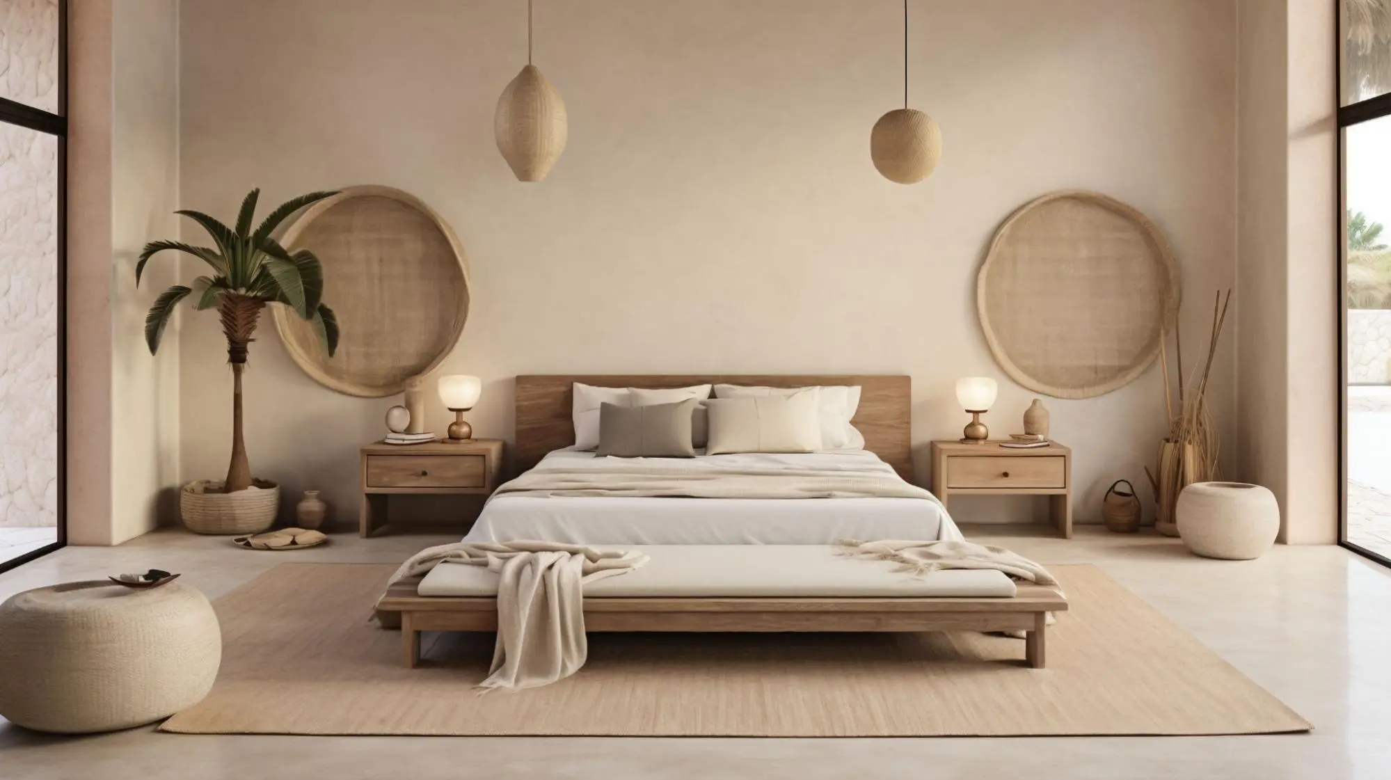 bedroom-flooring-beige-wood กระเบื้องปูพื้นห้องนอน