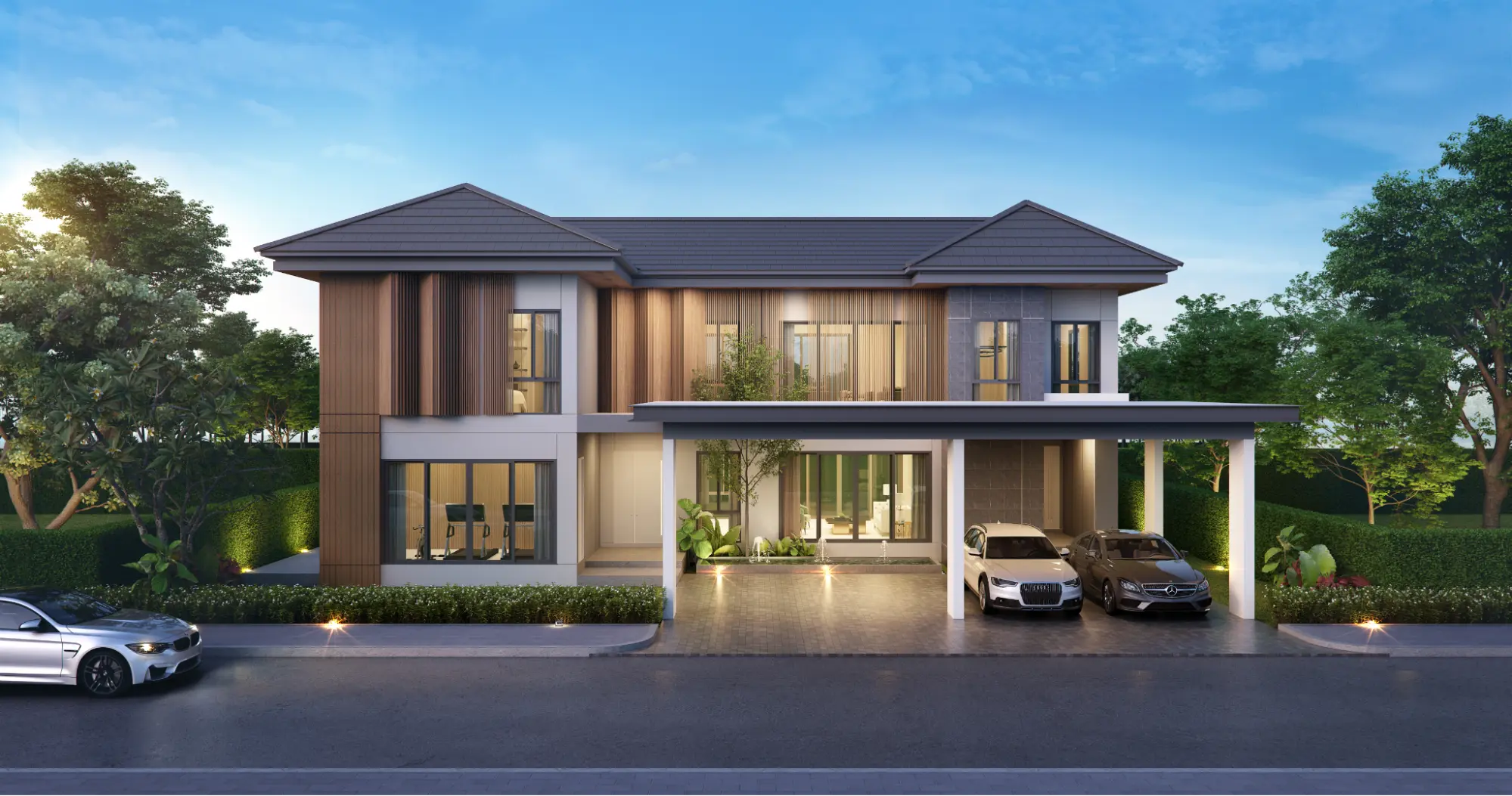 บ้านสไตล์ร่วมสมัย