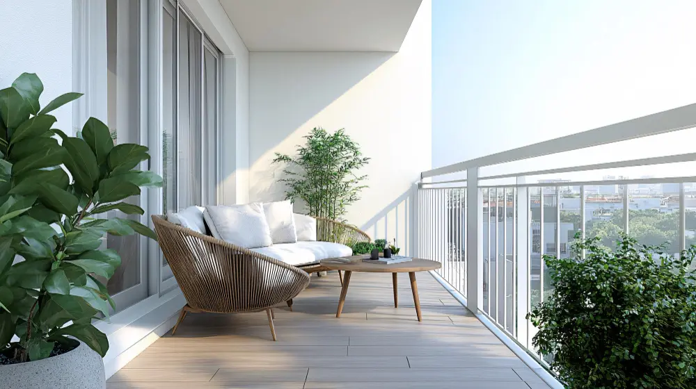 balcony ระเบียงบ้าน